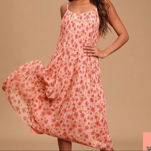 Lulus maxi floral dress
